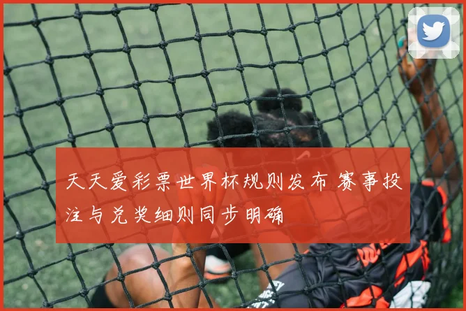 天天爱彩票世界杯规则发布 赛事投注与兑奖细则同步明确